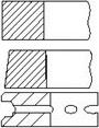 FAI AutoParts PR48-000 - Jeu de segments de pistons droxauto.com