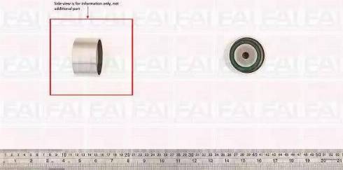 FAI AutoParts T9505 - Poulie renvoi / transmission, courroie de distribution droxauto.com