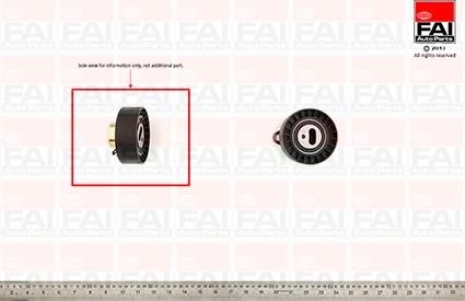 FAI AutoParts T9245 - Poulie-tendeur, courroie de distribution droxauto.com