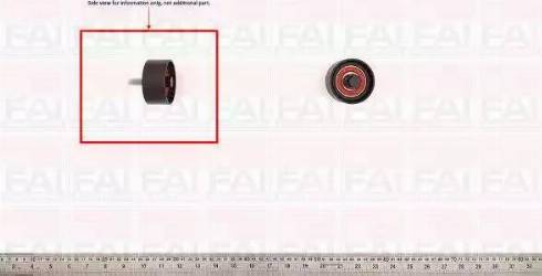 FAI AutoParts T9246 - Poulie renvoi / transmission, courroie de distribution droxauto.com