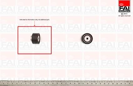 FAI AutoParts T9271 - Poulie renvoi / transmission, courroie de distribution droxauto.com