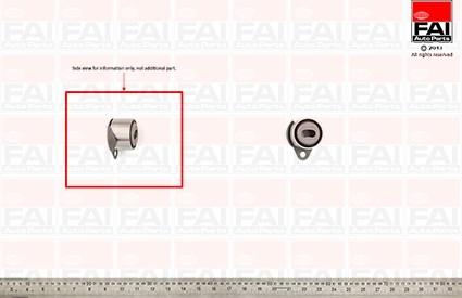 FAI AutoParts T6440 - Poulie-tendeur, courroie de distribution droxauto.com