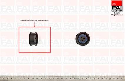 FAI AutoParts T6810 - Poulie-tendeur, courroie de distribution droxauto.com