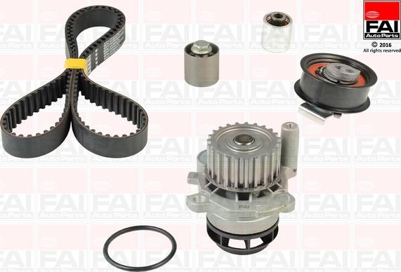 FAI AutoParts TBK457-6445 - Pompe à eau + kit de courroie de distribution droxauto.com