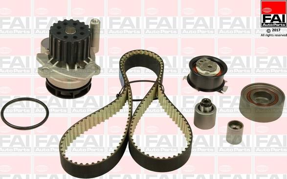 FAI AutoParts TBK486-6577 - Pompe à eau + kit de courroie de distribution droxauto.com