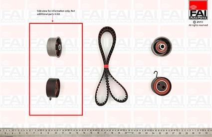 FAI AutoParts TBK434 - Kit de distribution droxauto.com