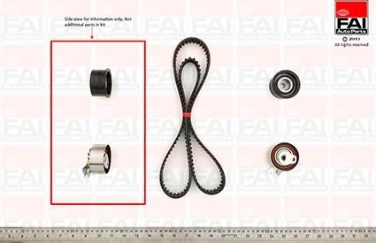 FAI AutoParts TBK435 - Kit de distribution droxauto.com