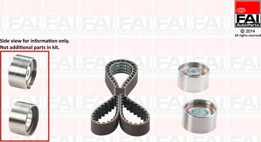 FAI AutoParts TBK504 - Kit de distribution droxauto.com