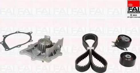 FAI AutoParts TBK507-6505 - Pompe à eau + kit de courroie de distribution droxauto.com