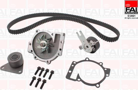 FAI AutoParts TBK521-3090 - Pompe à eau + kit de courroie de distribution droxauto.com