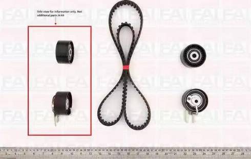 FAI AutoParts TBK192 - Kit de distribution droxauto.com