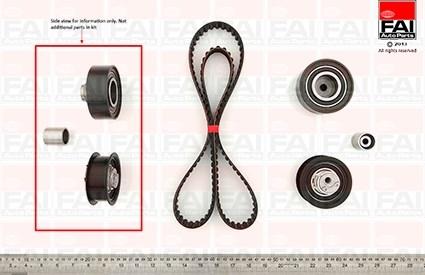 FAI AutoParts TBK147 - Kit de distribution droxauto.com