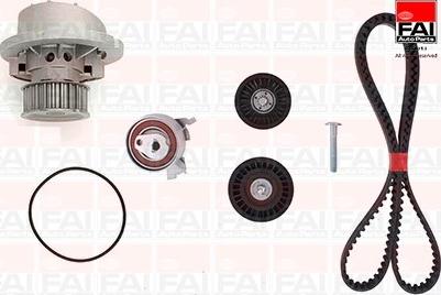 FAI AutoParts TBK156-6382 - Pompe à eau + kit de courroie de distribution droxauto.com