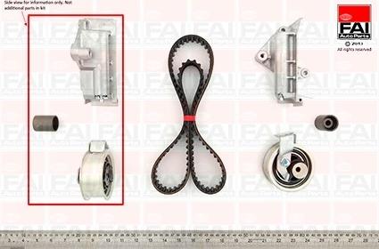 FAI AutoParts TBK168 - Kit de distribution droxauto.com