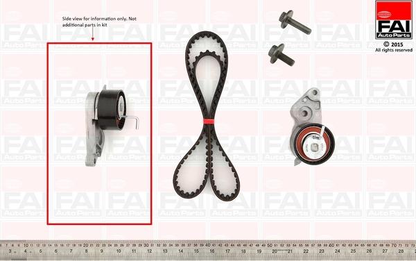 FAI AutoParts TBK104 - Kit de distribution droxauto.com