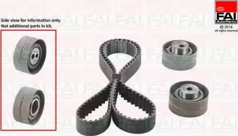 FAI AutoParts TBK113 - Kit de distribution droxauto.com