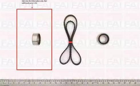 FAI AutoParts TBK188 - Kit de distribution droxauto.com