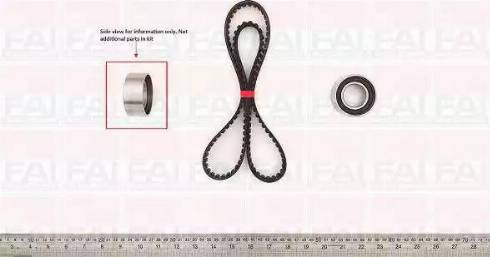 FAI AutoParts TBK187 - Kit de distribution droxauto.com