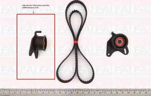 FAI AutoParts TBK127 - Kit de distribution droxauto.com