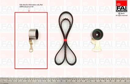 FAI AutoParts TBK81 - Kit de distribution droxauto.com