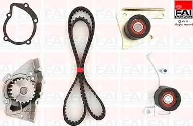 FAI AutoParts TBK39-6083 - Pompe à eau + kit de courroie de distribution droxauto.com