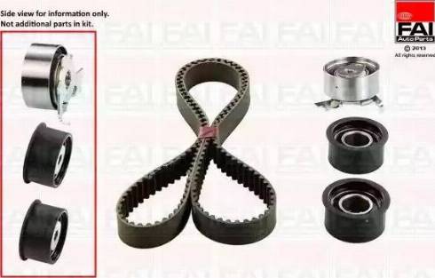 FAI AutoParts TBK342 - Kit de distribution droxauto.com