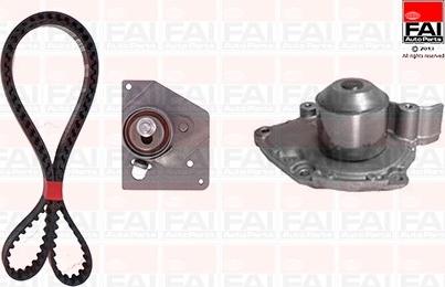 FAI AutoParts TBK356-6327 - Pompe à eau + kit de courroie de distribution droxauto.com