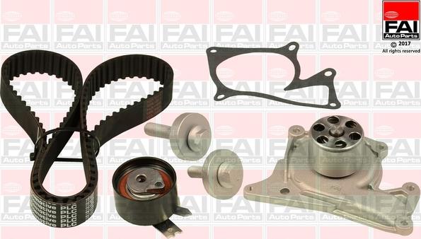 FAI AutoParts TBK357-6515 - Pompe à eau + kit de courroie de distribution droxauto.com