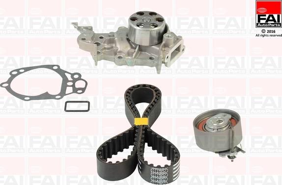FAI AutoParts TBK381-6552 - Pompe à eau + kit de courroie de distribution droxauto.com
