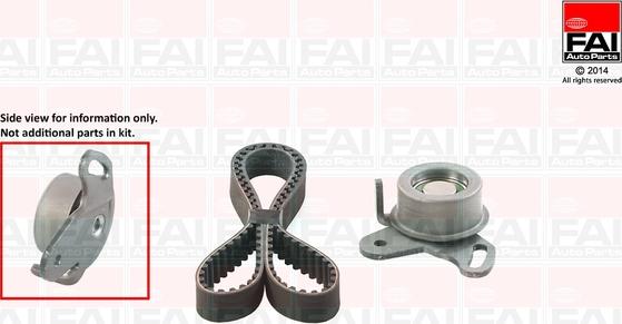 FAI AutoParts TBK373 - Kit de distribution droxauto.com