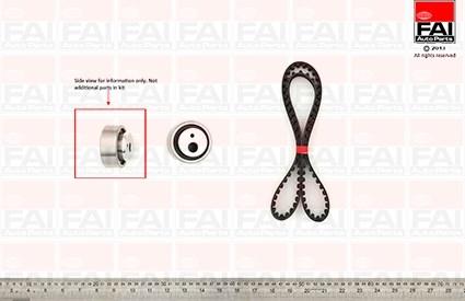 FAI AutoParts TBK29 - Kit de distribution droxauto.com