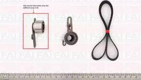 FAI AutoParts TBK26 - Kit de distribution droxauto.com