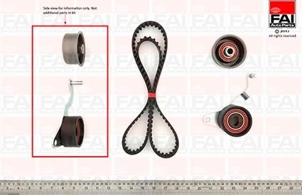 FAI AutoParts TBK215 - Kit de distribution droxauto.com