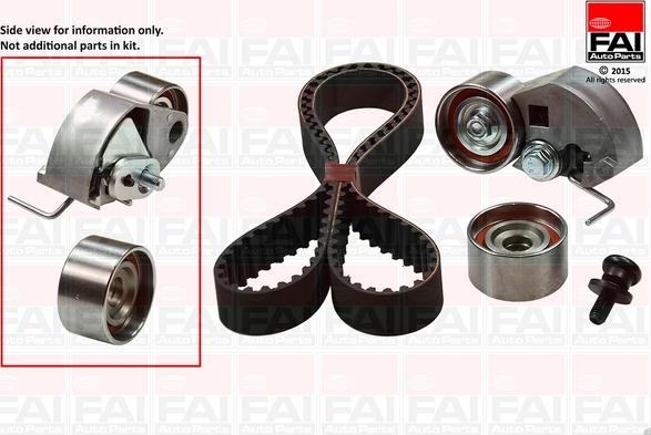 FAI AutoParts TBK225 - Kit de distribution droxauto.com