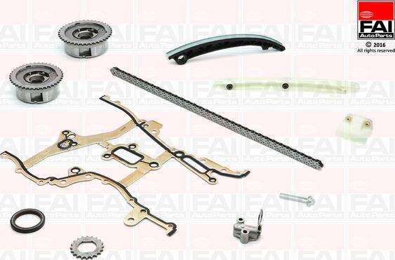 FAI AutoParts TCK98VVT - Kit de distribution par chaîne droxauto.com