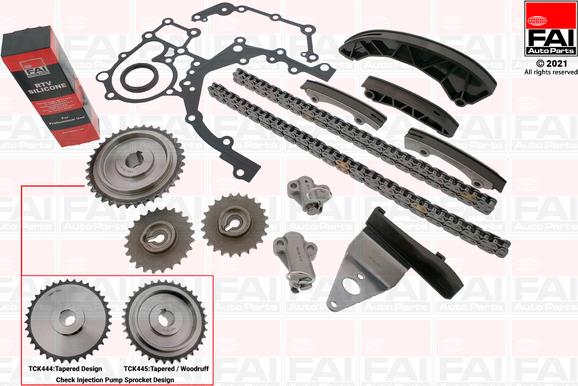 FAI AutoParts TCK445 - Kit de distribution par chaîne droxauto.com