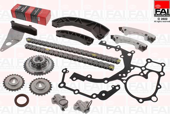 FAI AutoParts TCK446 - Kit de distribution par chaîne droxauto.com
