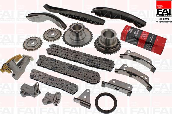 FAI AutoParts TCK442 - Kit de distribution par chaîne droxauto.com