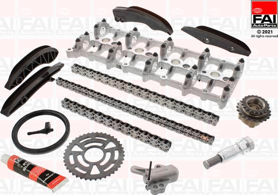 FAI AutoParts TCK438 - Kit de distribution par chaîne droxauto.com
