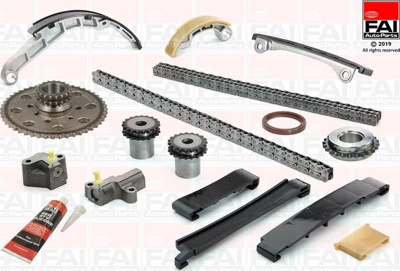 FAI AutoParts TCK42CRD - Kit de distribution par chaîne droxauto.com