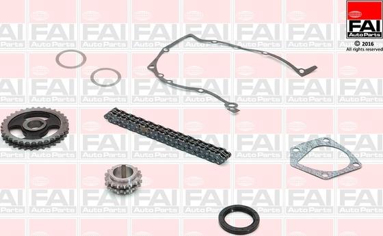 FAI AutoParts TCK64 - Kit de distribution par chaîne droxauto.com