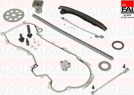 FAI AutoParts TCK6ST - Kit de distribution par chaîne droxauto.com
