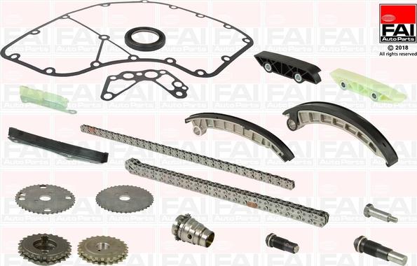 FAI AutoParts TCK194LC - Kit de distribution par chaîne droxauto.com