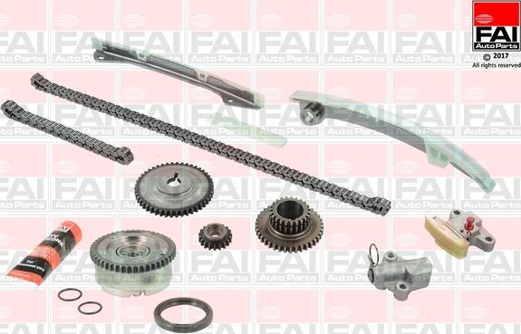 FAI AutoParts TCK139VVT - Kit de distribution par chaîne droxauto.com