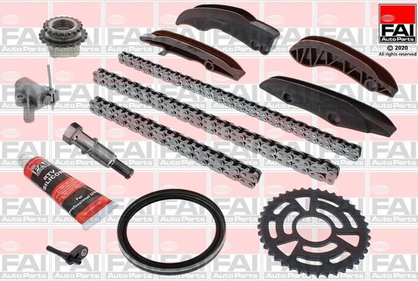 FAI AutoParts TCK133C - Kit de distribution par chaîne droxauto.com