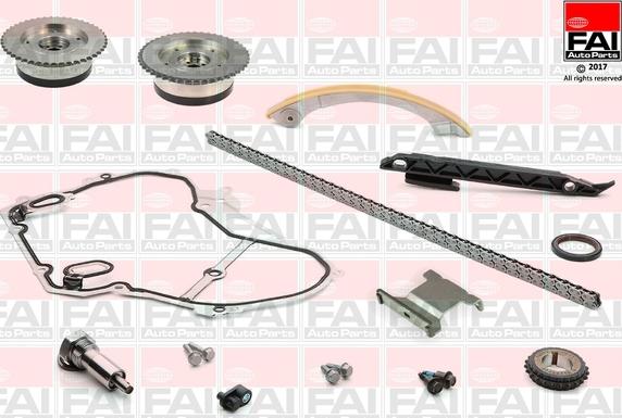 FAI AutoParts TCK120VVT - Kit de distribution par chaîne droxauto.com
