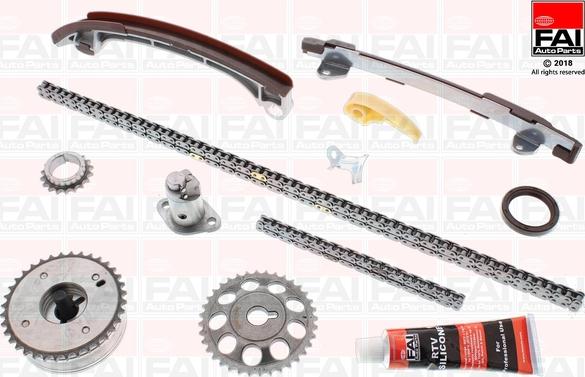FAI AutoParts TCK83VVT - Kit de distribution par chaîne droxauto.com