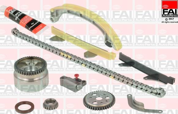 FAI AutoParts TCK82VVT - Kit de distribution par chaîne droxauto.com