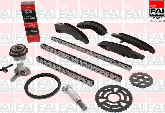FAI AutoParts TCK350 - Kit de distribution par chaîne droxauto.com
