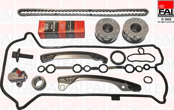 FAI AutoParts TCK358VVT - Kit de distribution par chaîne droxauto.com